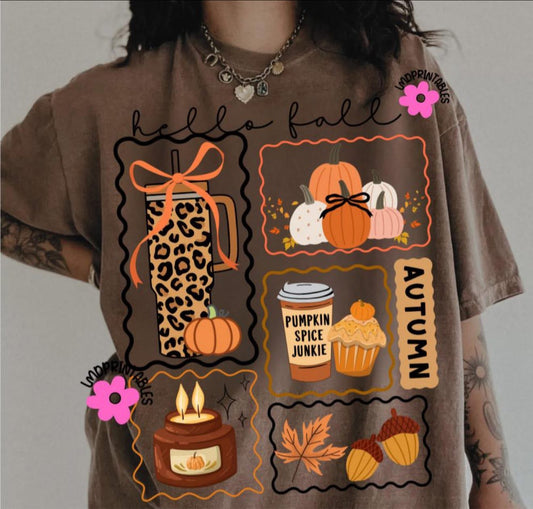 Fall Collage - T SHIRT - (Comfort Color)