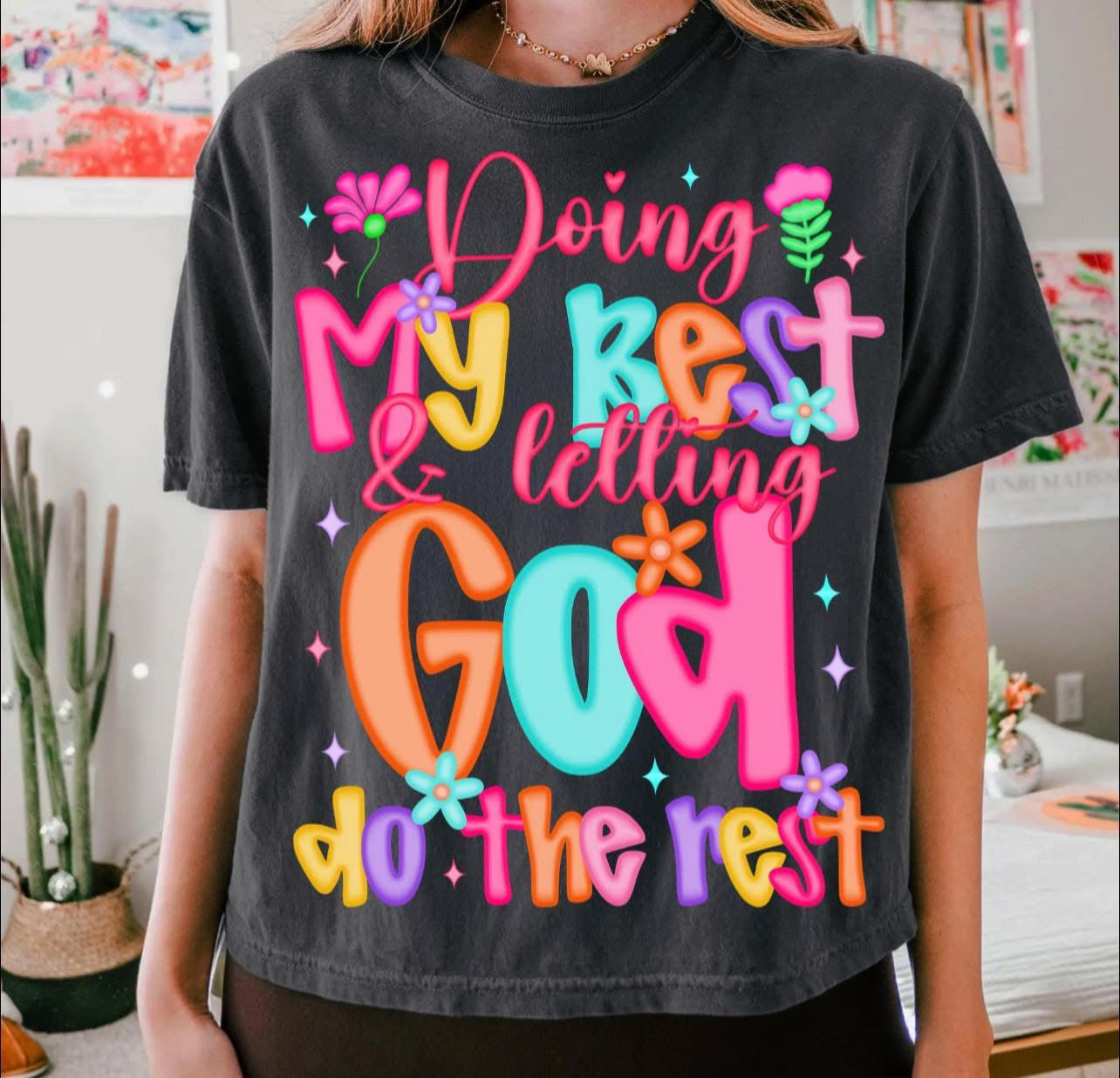 Doing My Best.. - T SHIRT - (Comfort Color)