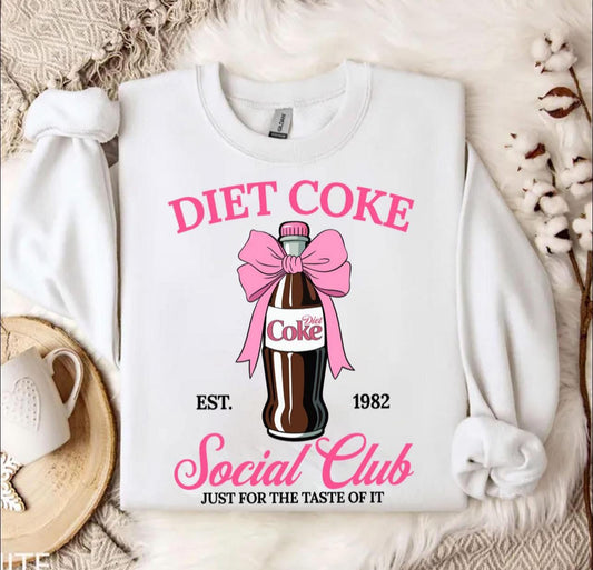 Diet Coke Social Club - T SHIRT - (Comfort Color)