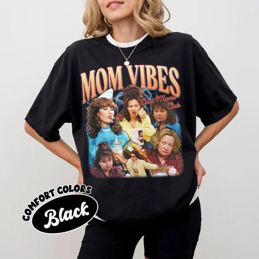 Mom Vibes 90's Classic - T SHIRT - (Jerzee/Gildan)