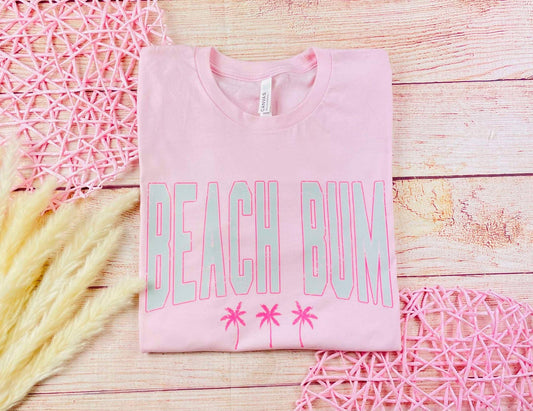 Beach Bum - T SHIRT- (Jerzee/Gildan)