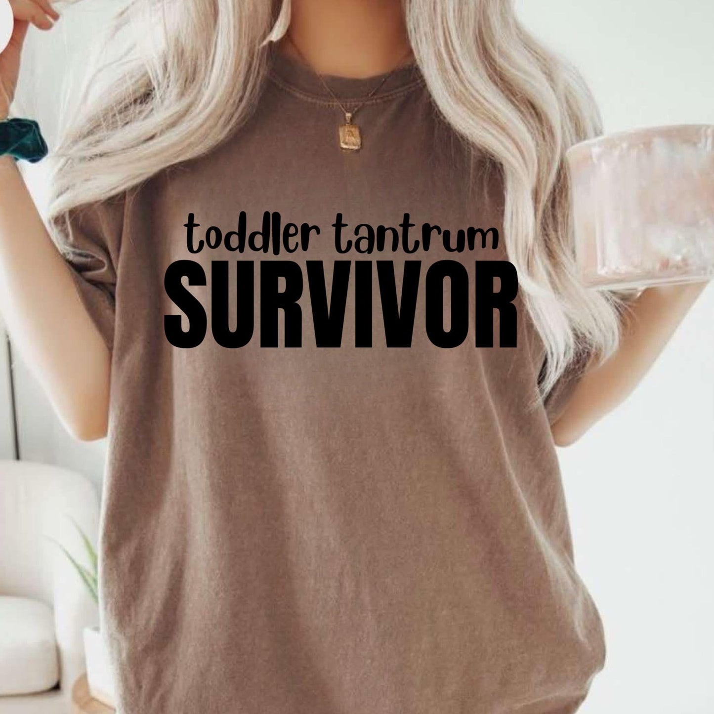 Toddler Tantrum Survivor - T SHIRT - (Jerzee/Gildan)