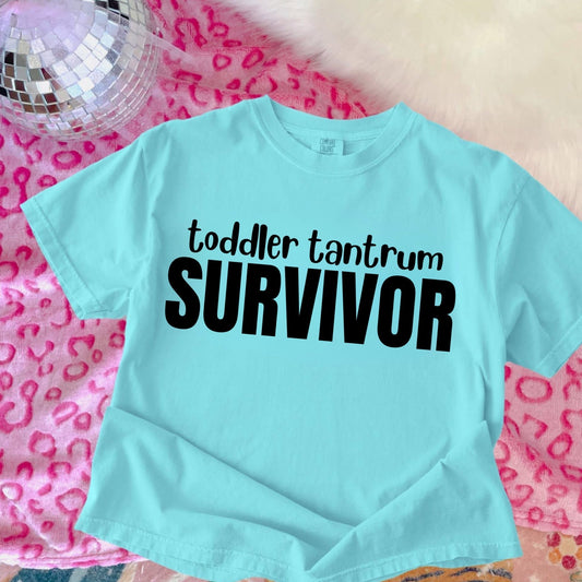 Toddler Tantrum Survivor - T SHIRT - (Jerzee/Gildan)