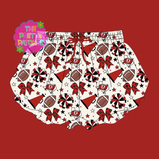 GAME DAY BUTTERFLY SHORTS (DEWEYVILLE PIRATES) (instore) 071326rw