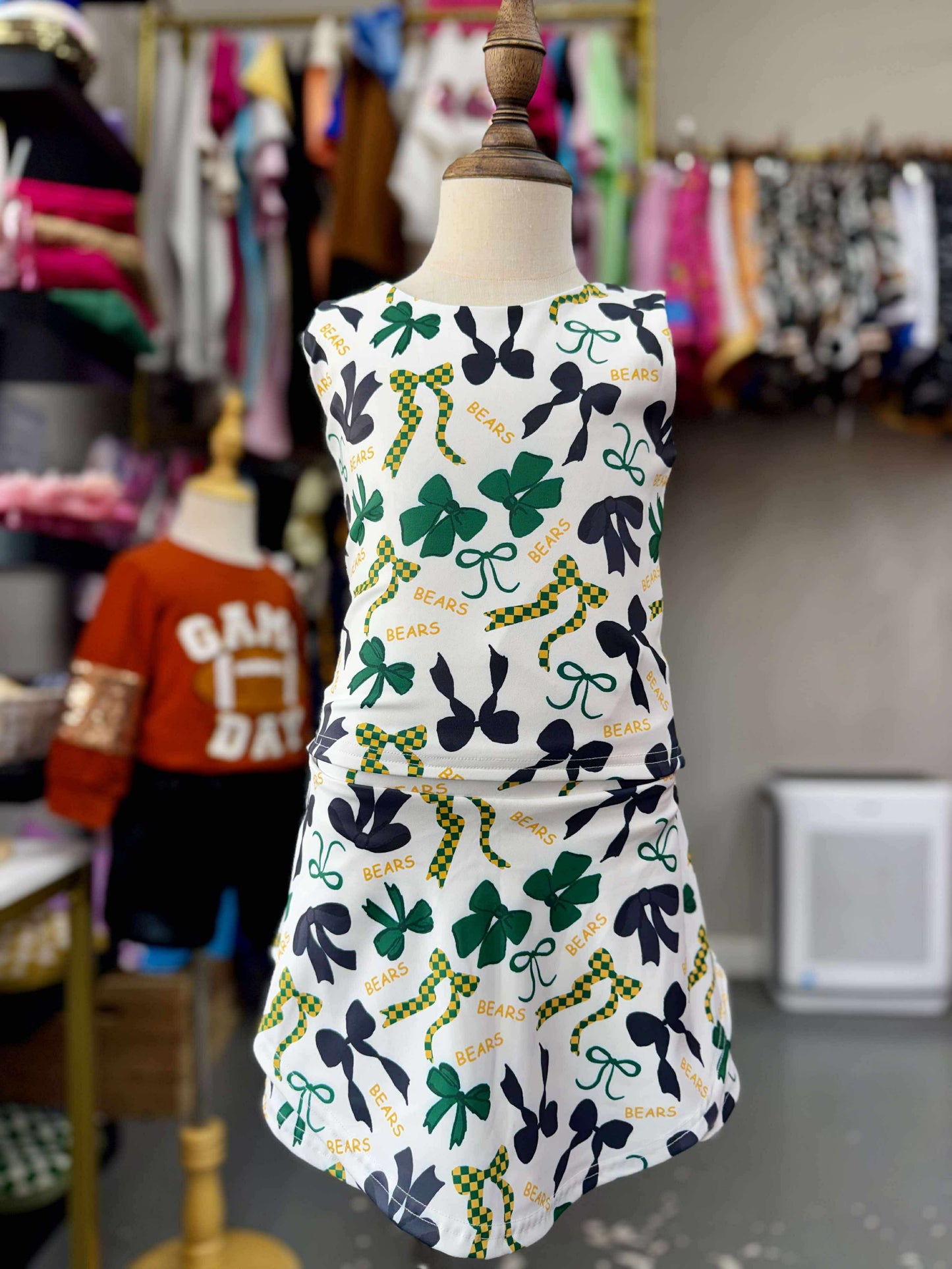 Bears and Bows Game Day Set - 11525hr