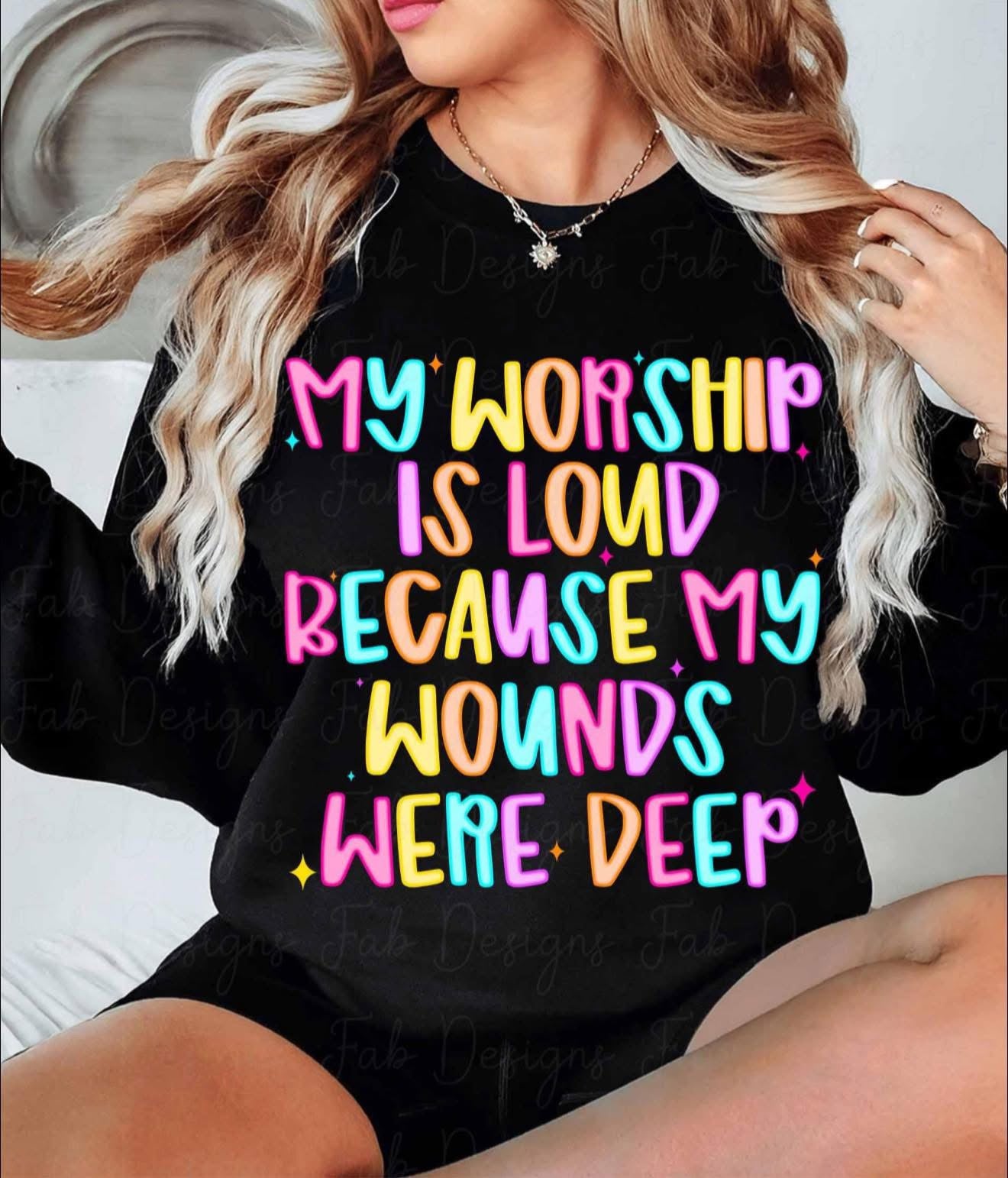 My worship is Loud... - T SHIRT - (Comfort Color/Bella)