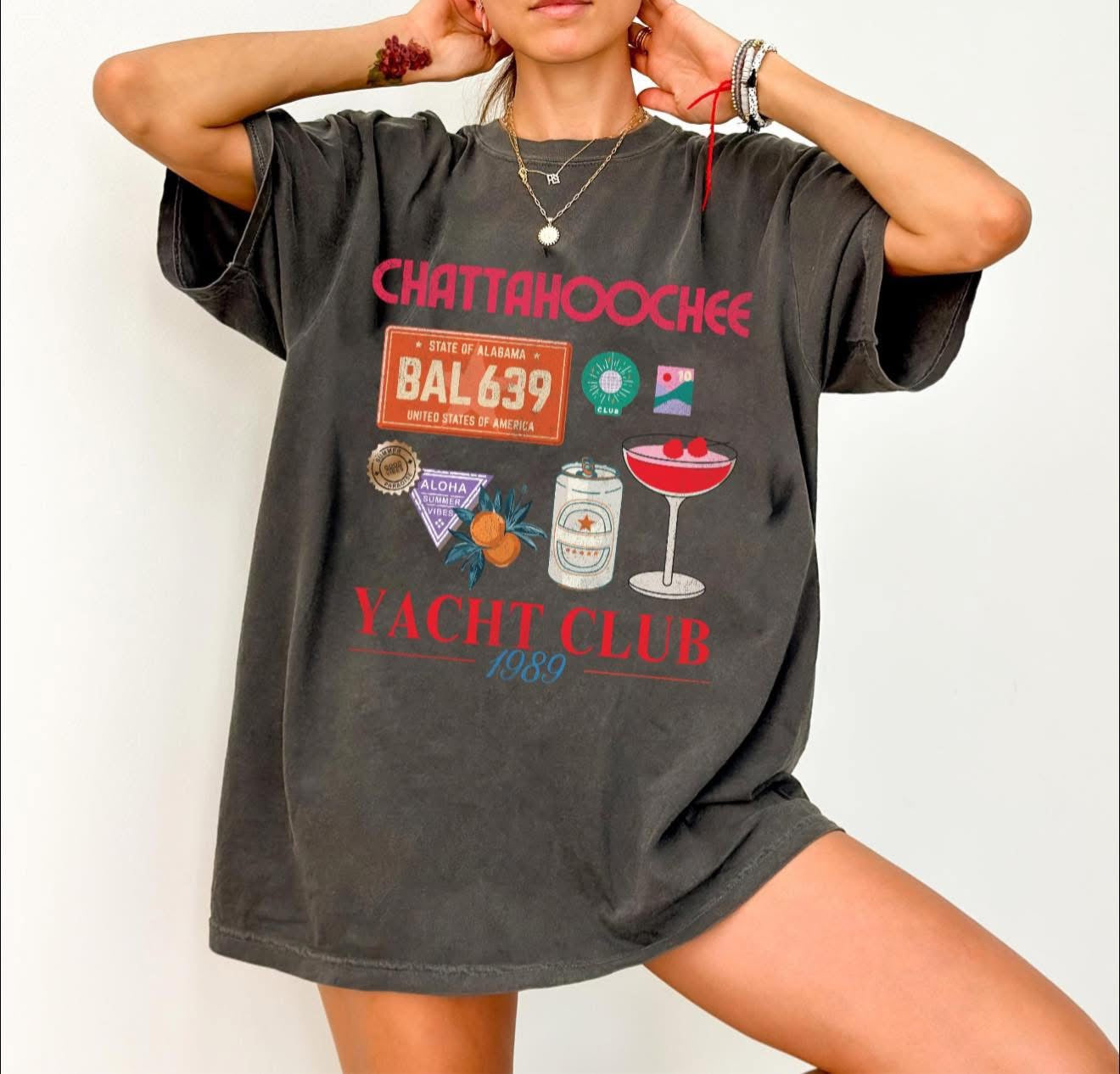 Chattahoochee Yacht Club - T SHIRT- (Comfort Color)