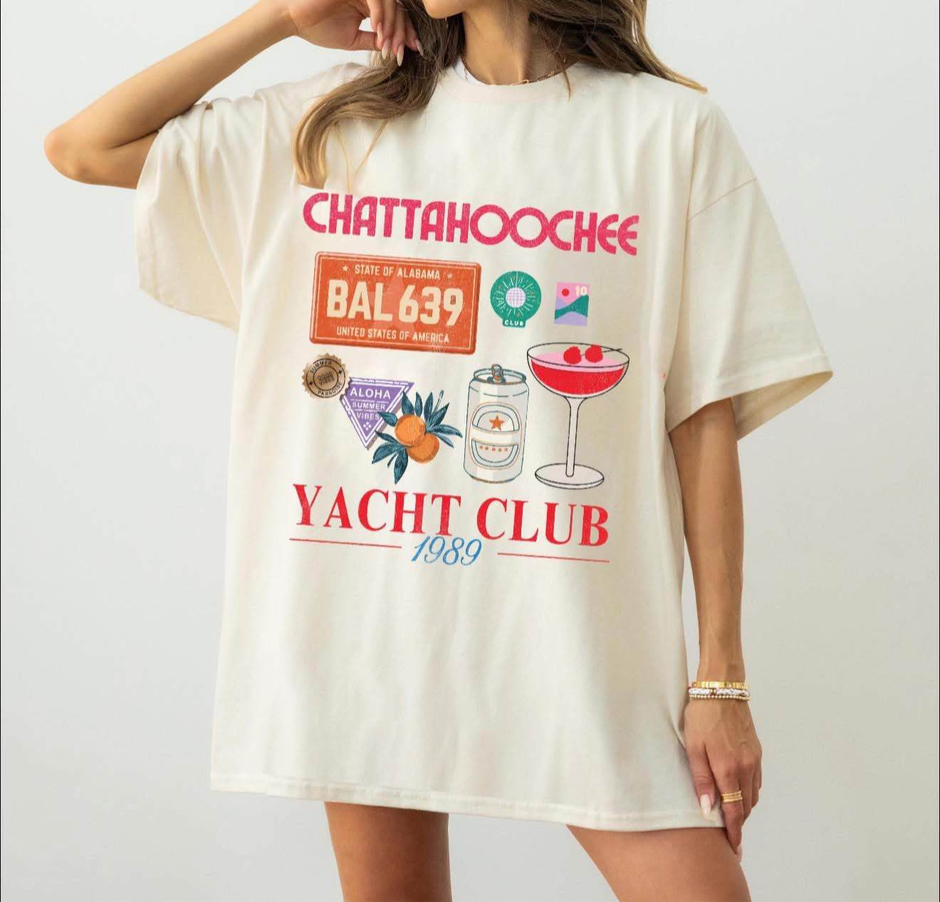 Chattahoochee Yacht Club - T SHIRT- (Comfort Color)
