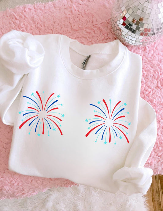 2 Fireworks - T SHIRT- (Comfort Color)