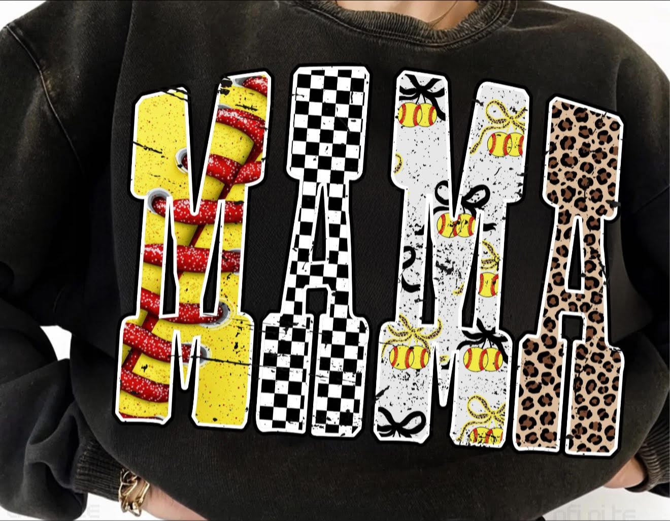 Softball Mama- T SHIRT - (DriFit)