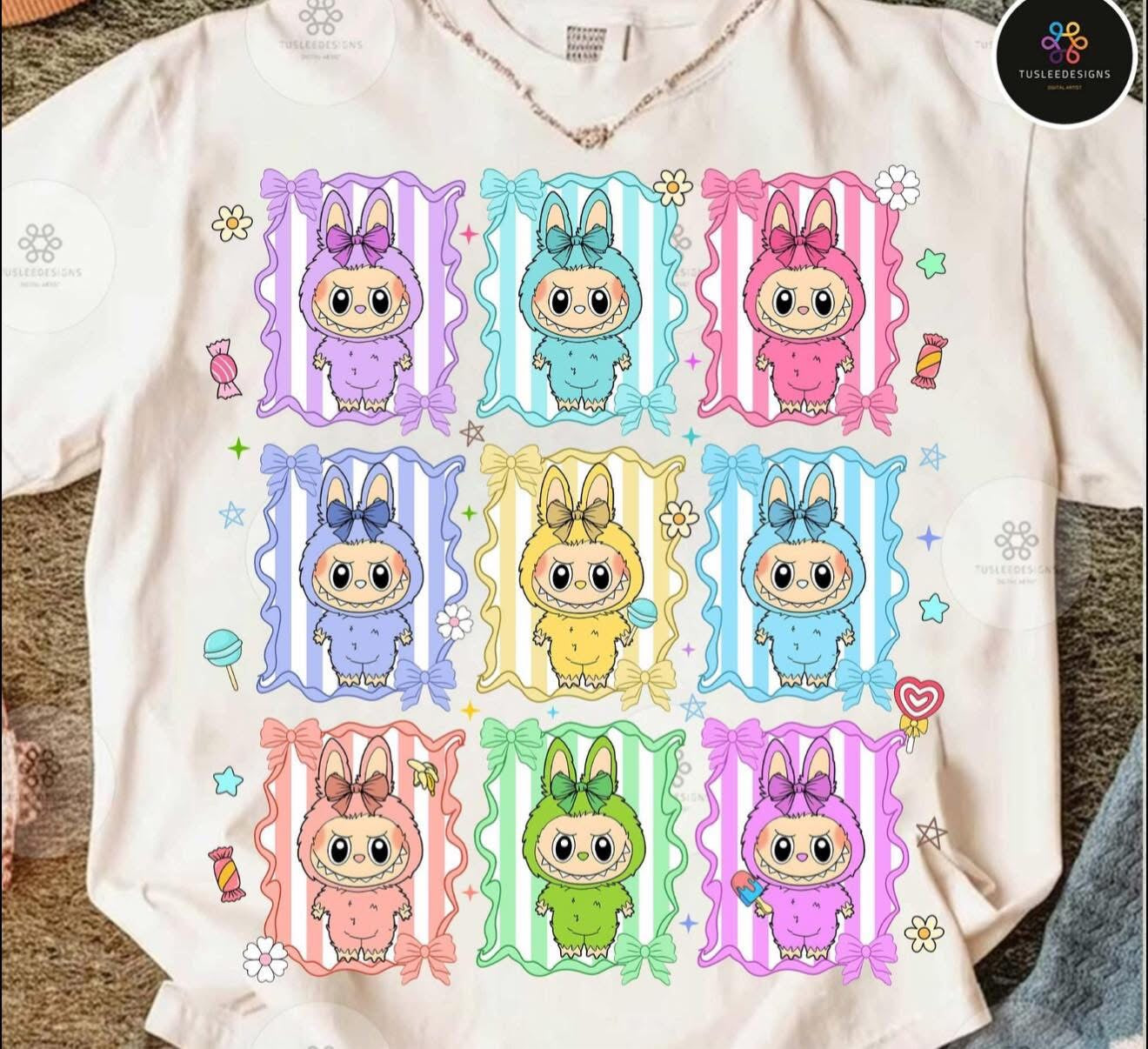 LaBuBu's in Frames - T SHIRT- (Jerzee/Gildan)