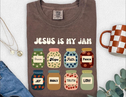Jesus is My Jam - T SHIRT- (Comfort Color)