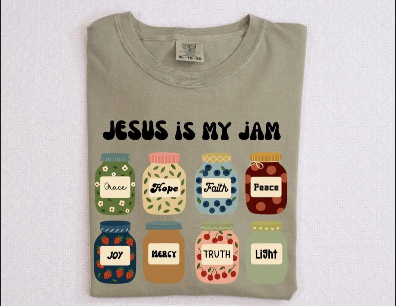 Jesus is My Jam - T SHIRT- (Comfort Color)