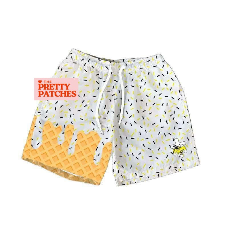 Drip Shorts HORNETS - COLORED LOGO (YOUTH) - PRE ORDER