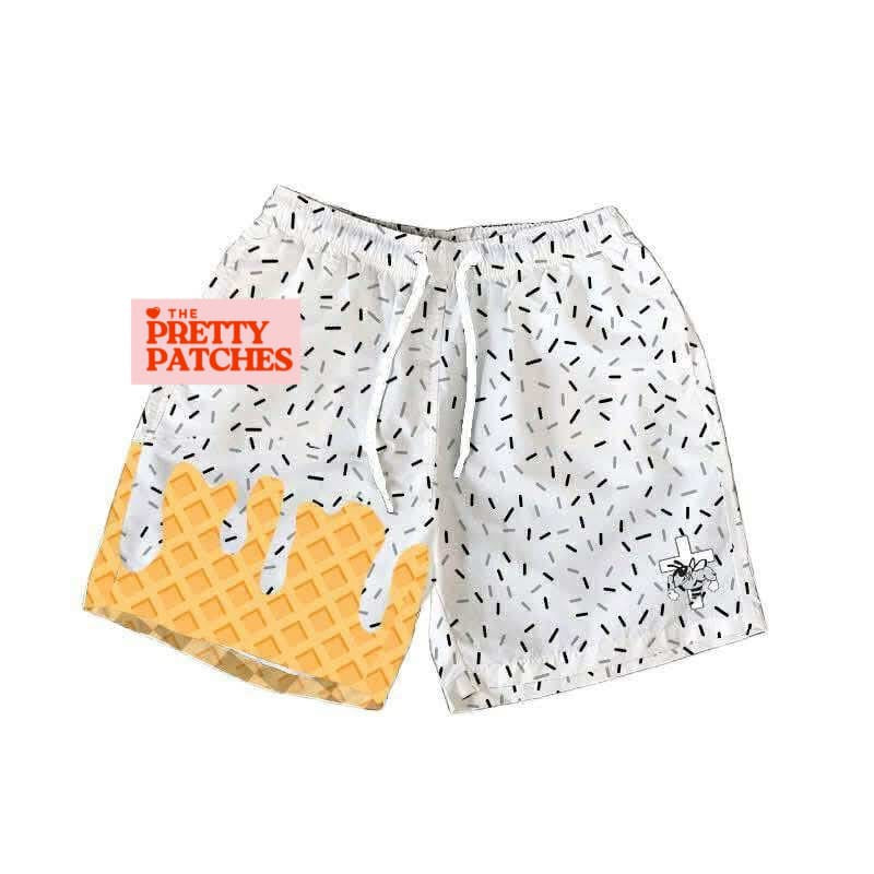 Drip Shorts HORNETS - B&W LOGO (YOUTH) - PRE ORDER