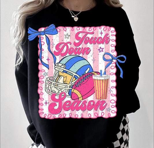 Touch Down Season - T SHIRT - (Comfort Color/Bella)