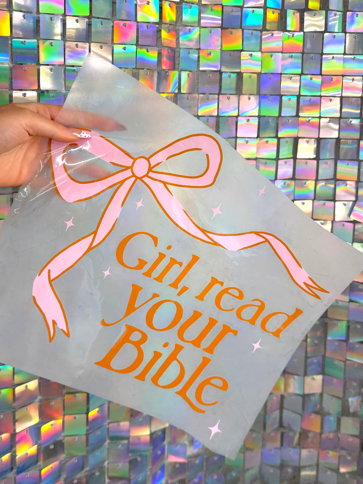 GIRL READ YOUR BIBLE - T-SHIRT - GILDAN MYSTERY