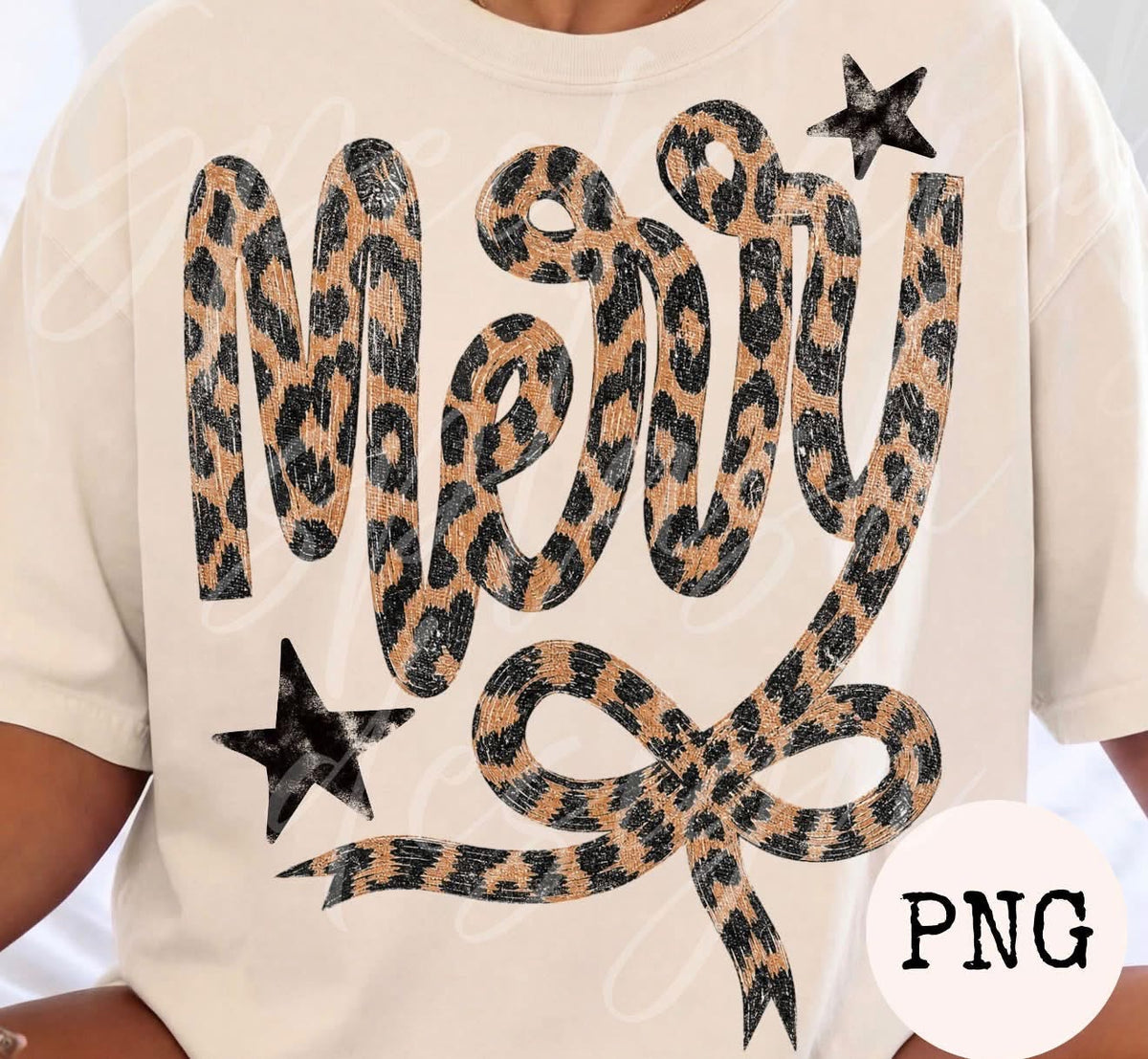 CHEETAH MERRY (OVERSIZED IMAGE) 1023263--------- TSHIRT ---------- (GILDAN) 102426SH