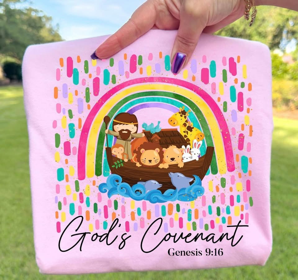 God’s Covenant🩷 -TSHIRT- (GILDAN/LAT)
