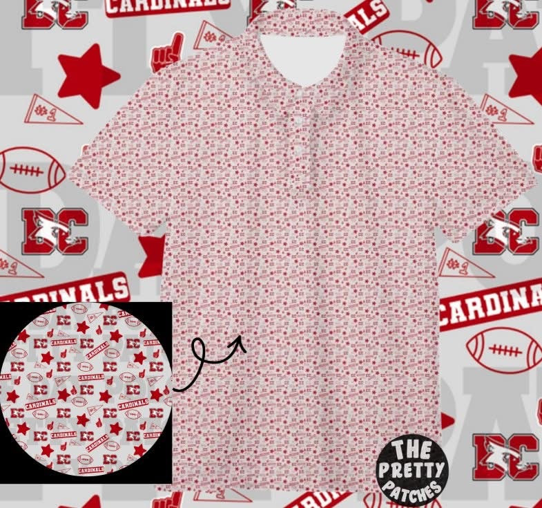 BRIDGE CITY CARDINAL GAME DAY POLO (PREORDER) 061926LW