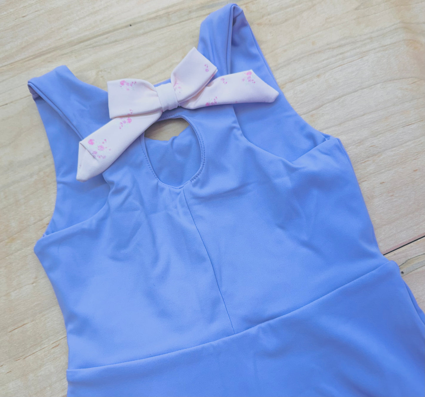 💚 Floral & Gingham Athletic Dress 💜- GIRLS
