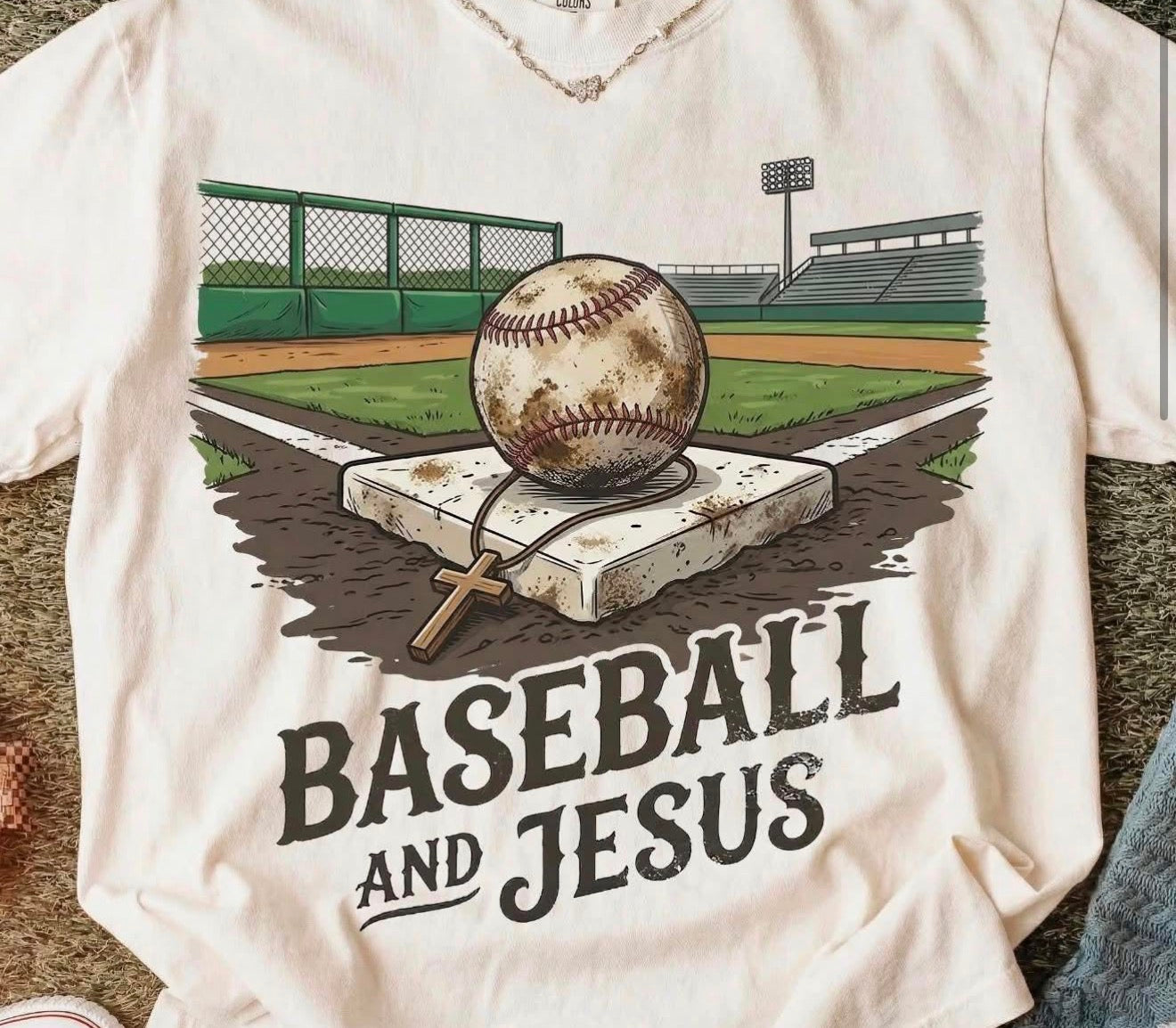Baseball & Jesus ⚾️ -DRI FIT - (CORE 365) 081026LW