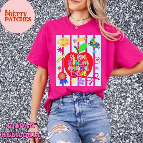 ST. PAUL PRESCHOOL SHIRTS -T-SHIRT- (GILDAN) 080426LW