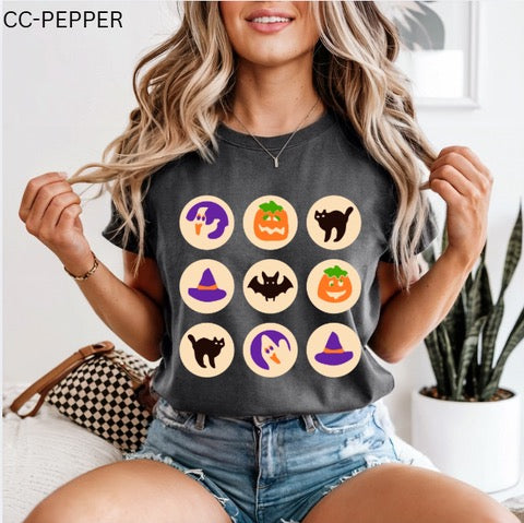 HALLOWEEN SUGAR COOKIES  - T-SHIRT - (COMFORT COLOR) 080626KRV