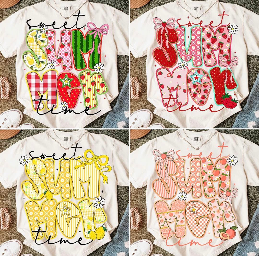 Fruity Summer Bundle- T-SHIRT - (COMFORT COLORS/BELLA)042826LW