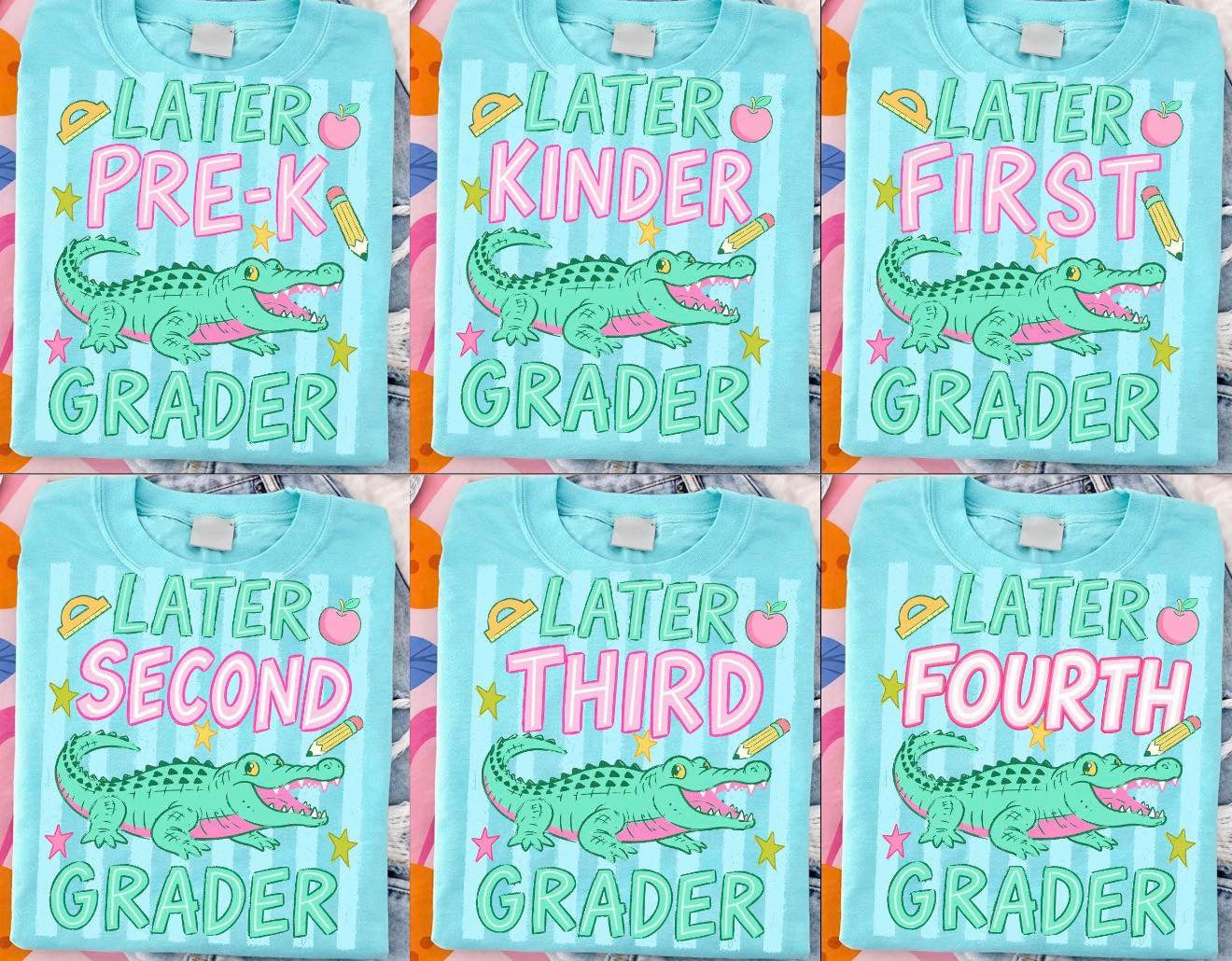 Later Grader Bundle 🐊 - T SHIRT - (GILDAN/RABBIT SKINS)042826LW