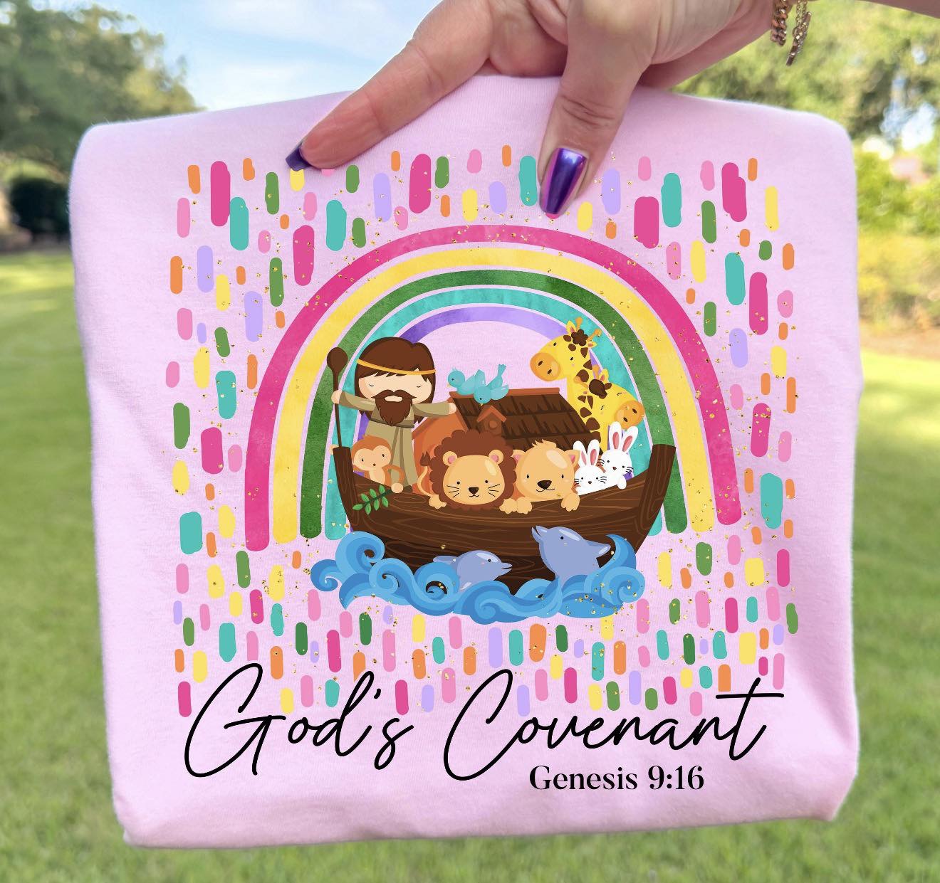 God’s Covenant 💕  - T-SHIRT - (GILDAN/JERZEES)050426LW