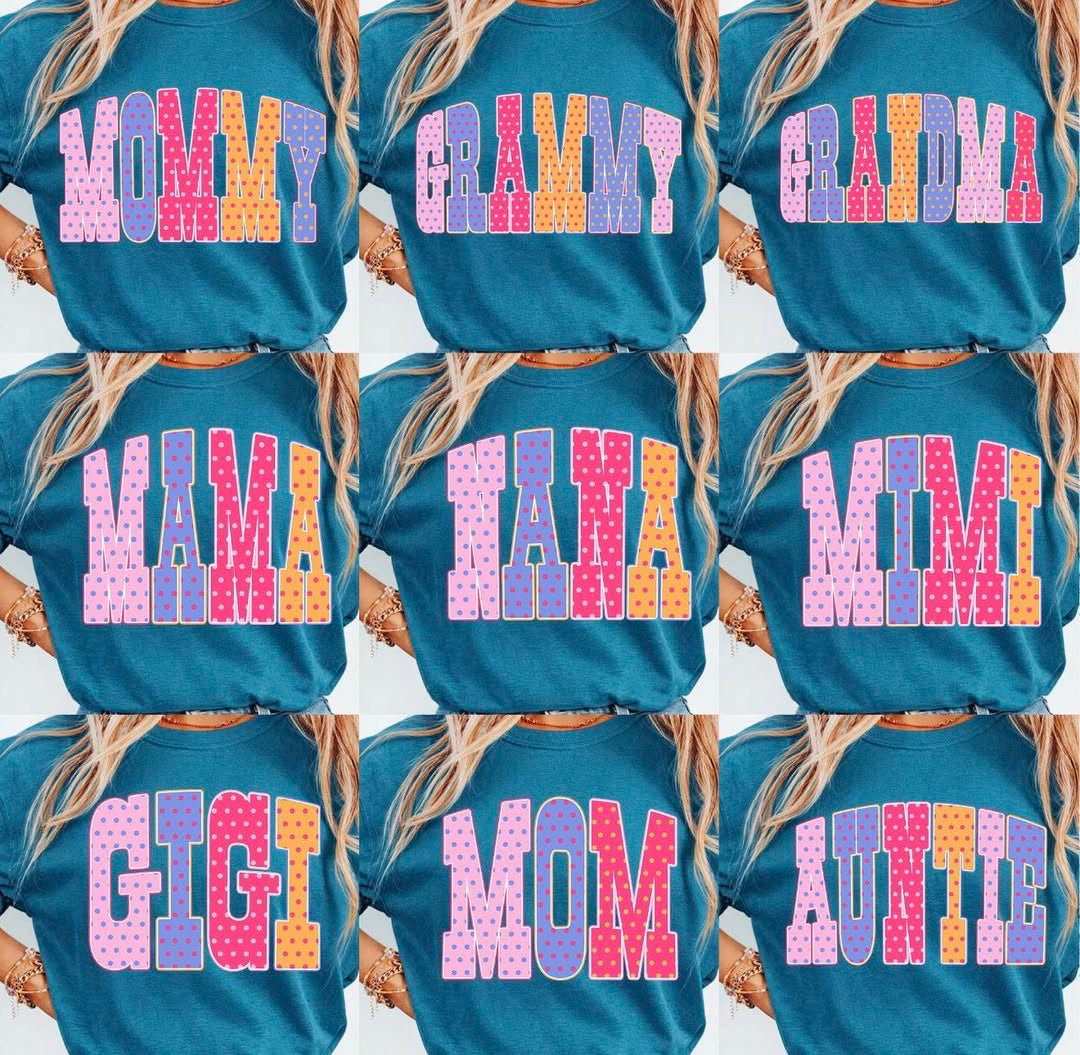 Polka Dot Name Bundle 🩷-T-SHIRT - (COMFORT COLOR/BELLA)04.16.26 jb - regular pricing
