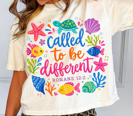 Called to be Different 🐠 - T-SHIRT - (COMFORT COLORS) 070626LW