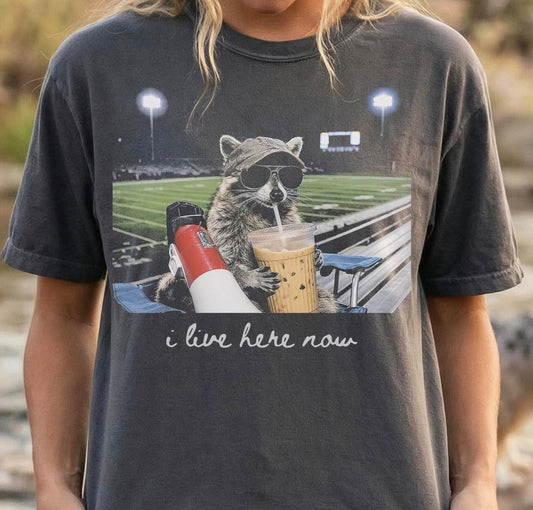 Feral Raccoon - Football Edition 🏈- T-SHIRT - (GILDAN/JERZEES)