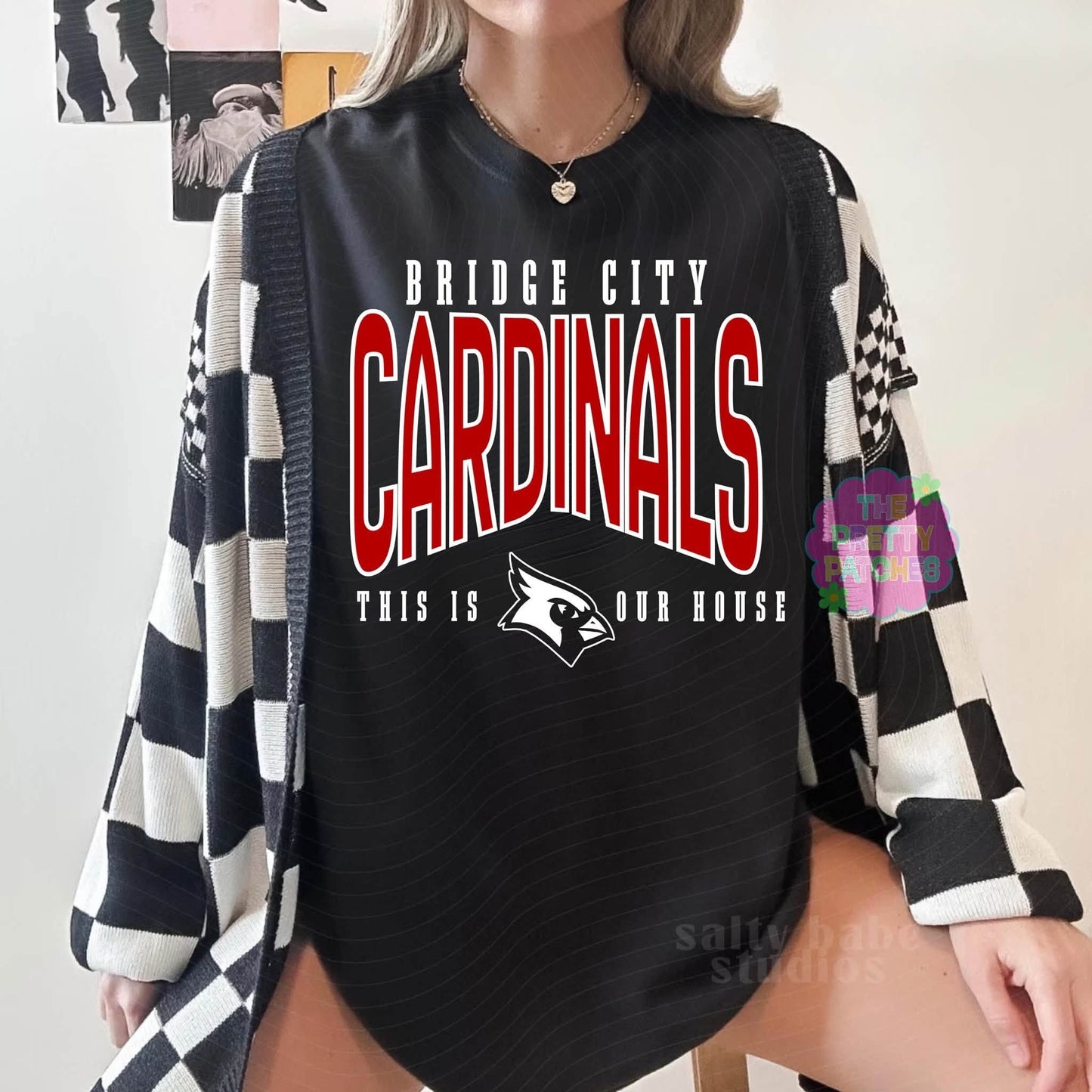 This is Our House (bridge city cardinals) - DRI FIT- (CORE365) 081326LW