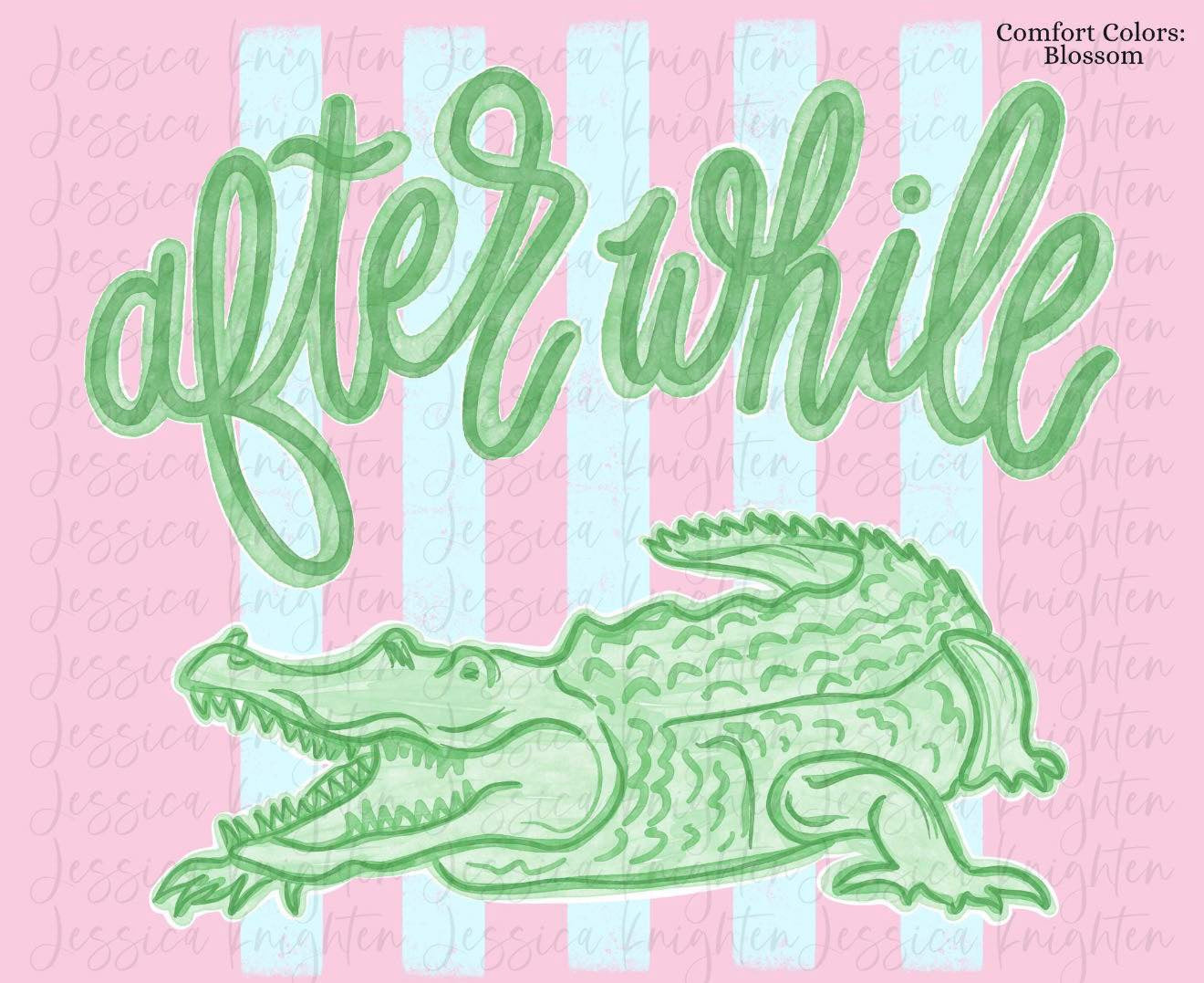 After While 🐊 - T-SHIRT - (GILDAN/JERZEES)-061226br