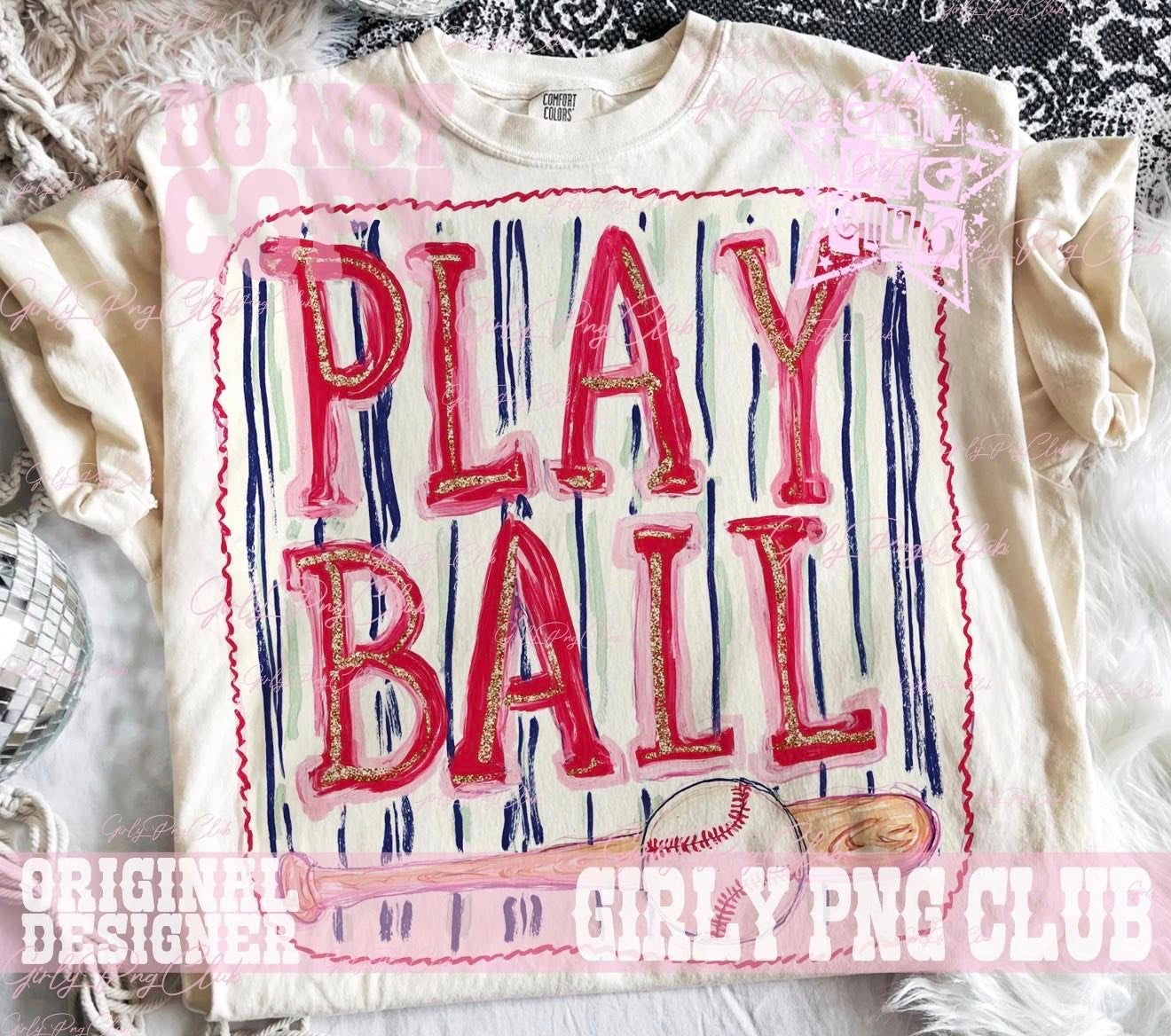 Play Ball ⚾️ -TSHIRT- (GILDAN/LAT)