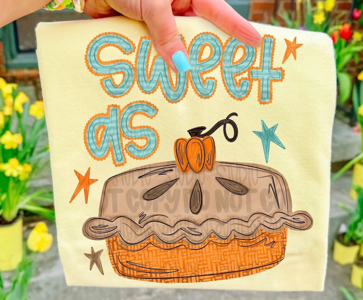 SWEET AS PIE 🥧 910261 -T SHIRT- (GILDAN) 091026LW