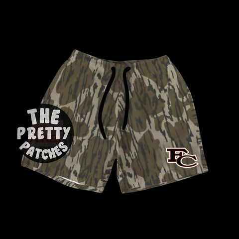 Fayette county tigers TREE BARK  shorts (YOUTH) - PRE ORDER 091926LW