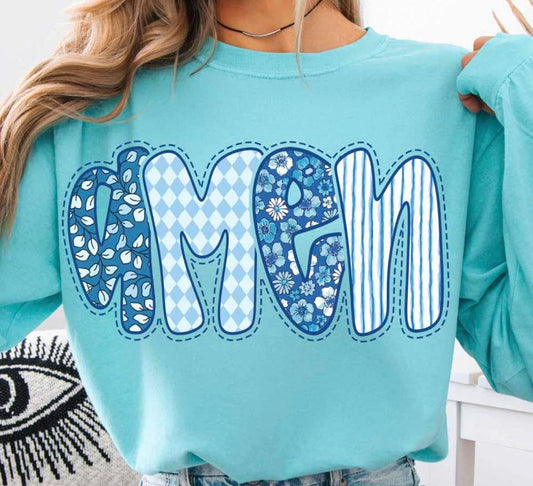 AMEN 💙🩵 - TSHIRT- (GILDAN/JERZEES)