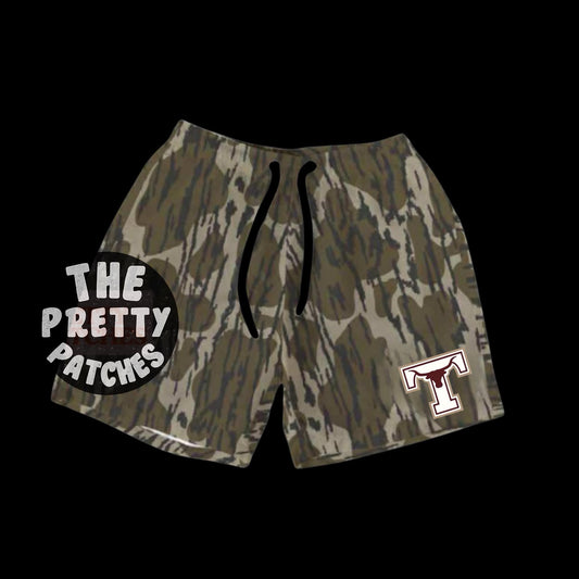 TARKINGTON LONGHORNS TREE BARK  shorts (YOUTH) - PRE ORDER 072126LW