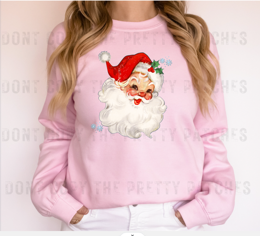 Vintage santa "snow flakes only"
