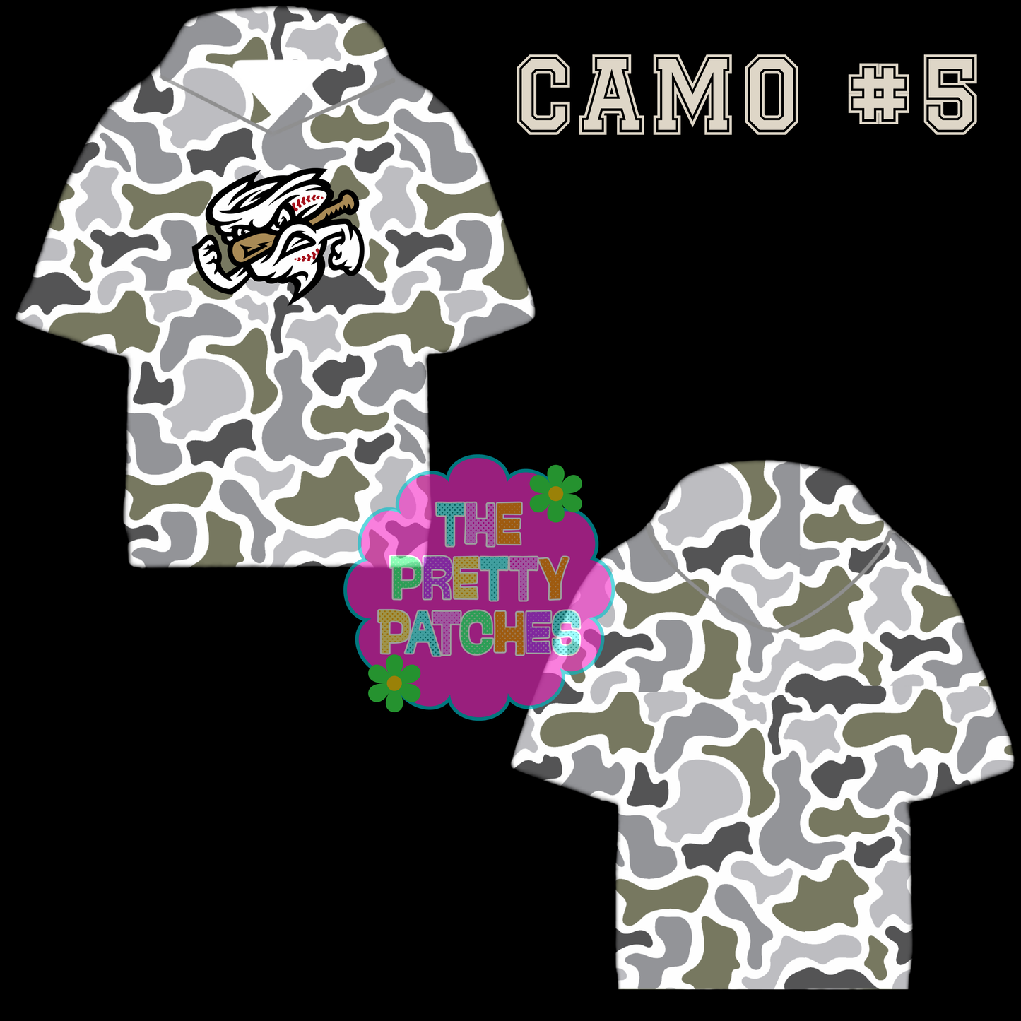 Camo Hooded Tees-STORMCHASERS-YOUTH - PREORDER (HAPPY DAYS) 042526BR