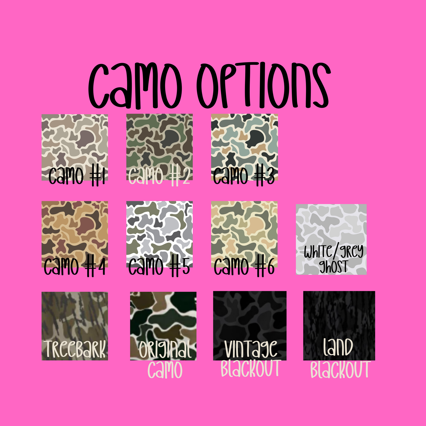 Camo Hooded Tees- HAWKS "WORDING"- YOUTH - PREORDER- HAPPY DAYS- 072926KRV