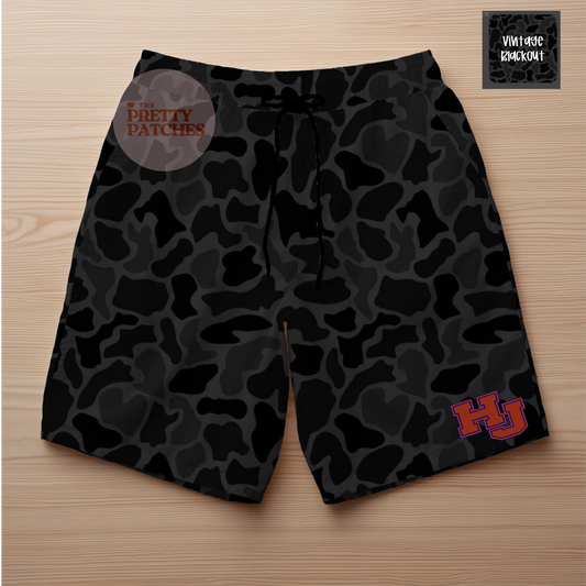 Vintage blackout (hardin jefferson hawks) YOUTH- PREORDER