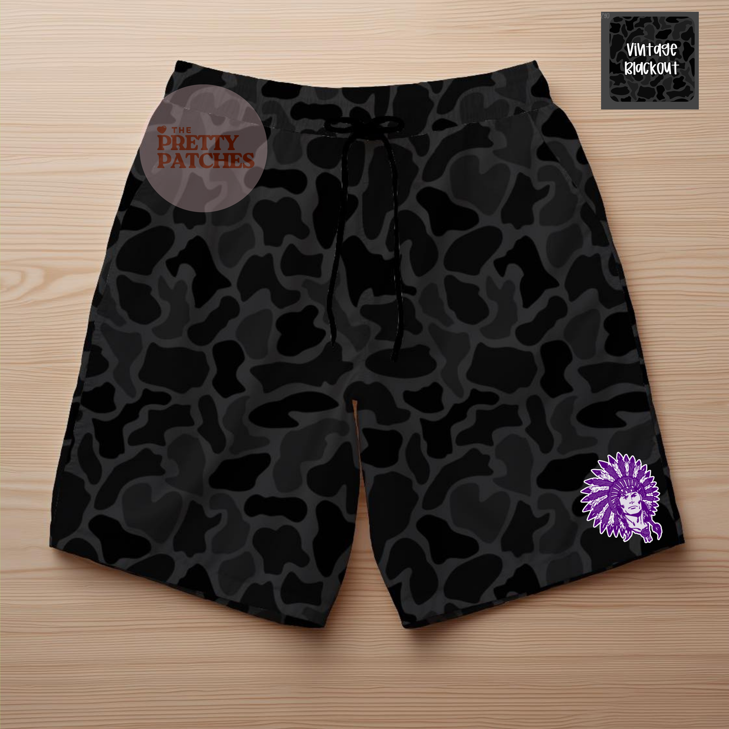 Vintage blackout (PNG INDIANS) YOUTH- PREORDER 052626KRV