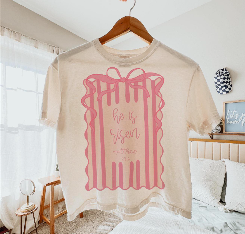He Is Risen 💕- SWEATSHIRT - (GILDAN/JERZEE)