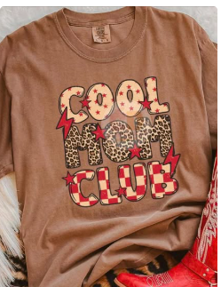 Cool Mom Club ❤️-TSHIRT- (COMFORT COLOR/BELLA) 060526MG