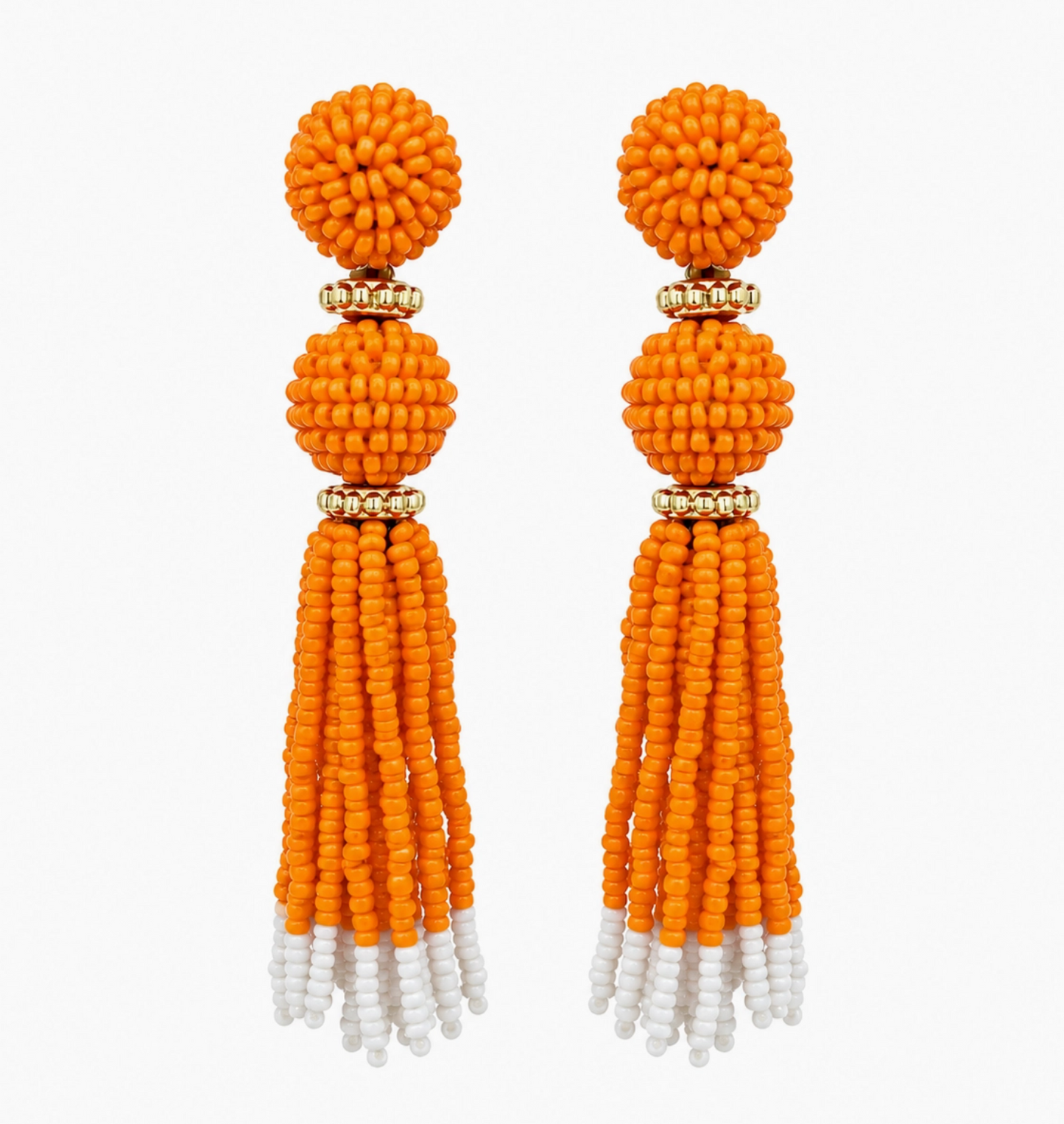 Gameday Beaded Tassel Earrings 073126AS