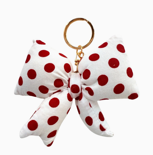 Puffy Bow Bag Charm 073126rw